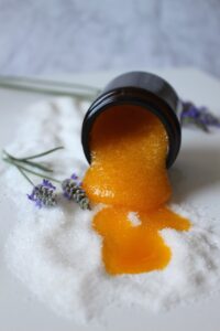 natural cosmetics, cosmetics, beauty, rose flower, lavender, sugar, rose, blossom, bloom, container, peeling, scrub, body peeling, care, nature beautiful, skin, skin care, bad, bathroom, orange, woman, luxury, spa